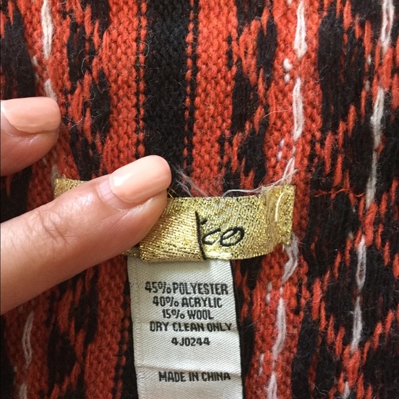 Boho High Low Open Vest with Fringe - Picture 6 of 6